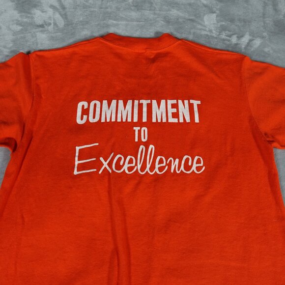 Vintage Wheaties Cereal Promo T Shirt Mens M (Fits S) Made In USA 80s Has FLAW! - Picture 7 of 10